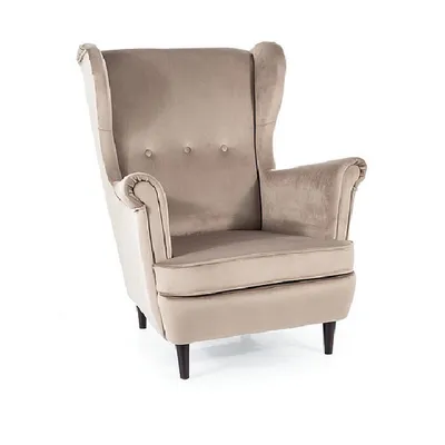 Image de Fauteuil tapissé DONALD 2 - beige foncé