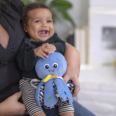 Image de Peluche bébé Einstein Pieuvre bleue