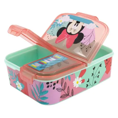 Obrázek produktu pro Dělený box na snídani s myškou Minnie Mouse