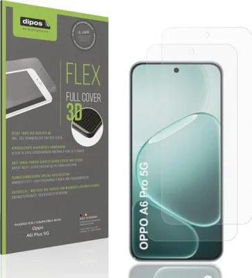 Immagine prodotto di 2x Pellicola protettiva opaca per Oppo A6i Plus 5G Protezione Antiurto Anti-Shock