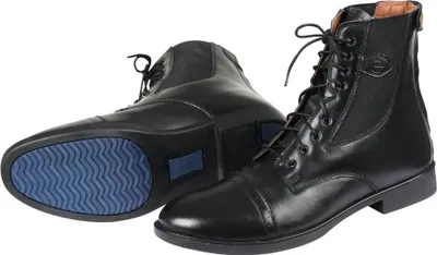 Produktbild von Kerbl Reitstiefelette Monaco (schwarz, Größe 45, mit weichem Innenfutter) 324575