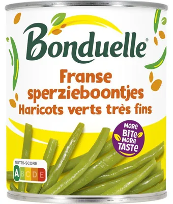 Image de Bonduelle Franse Sperzieboontjes Très Fin, 800g – Haricots verts frais
