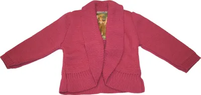 Produktbild von Mädchen Trachten Strickjacke pink Gr. 68 - 164