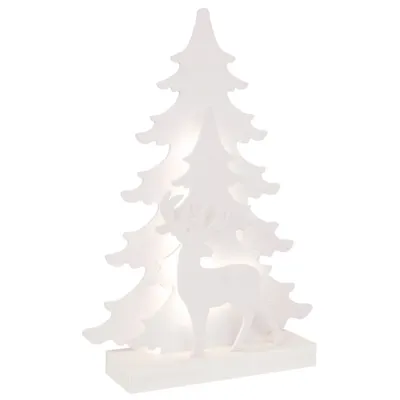 Produktbild von Star Trading Grandy, Leichte Dekorationsfigur, Weiß, Ambiente, 6 h, 18 h, 15 Glühbirne(n)