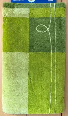 Produktbild von Kleine Wolke 4588689225 Tivoli Badematte aus Polyacryl grün 70 x 120 cm