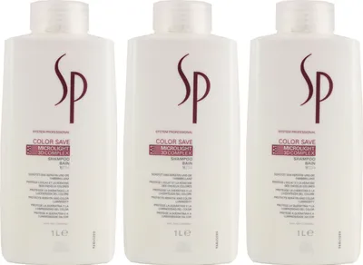 Produktbild von Wella SP Color Save 3 x 1000 ml Shampoo Set