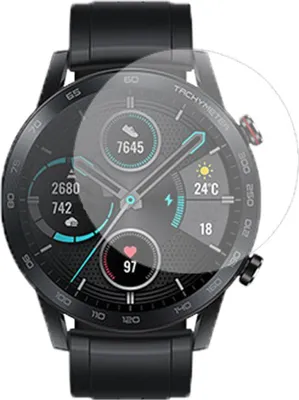 Image de INF Protecteur d'écran en verre trempé 35mm pour montres connectées (Lot de 2)