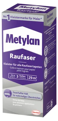 Produktbild von Metylan Raufaser, starker Tapetenkleister mit Methylcellulose, 1x180g