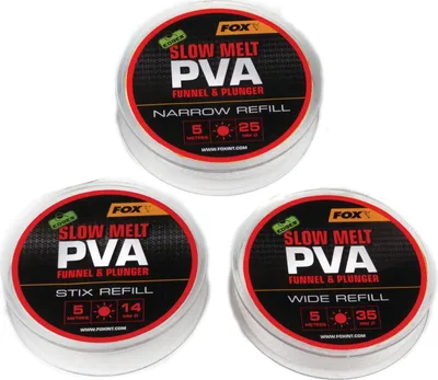 Produktbild von Fox Edges PVA Mesh refill Slow Melt 5m - PVA-Schlauch, Größe:35mm Wide