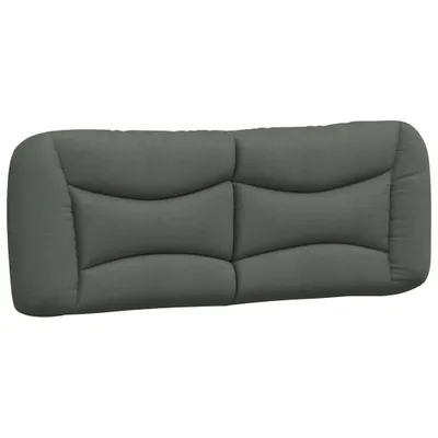 Produktbild von Kopfteil-Kissen "Hvar" Dunkelgrau 120 cm Stoff