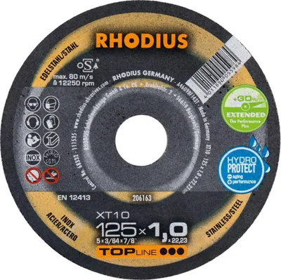 Immagine prodotto di Disco da taglio XT10 D125x1mm diritto INOX foro 22,23 mm