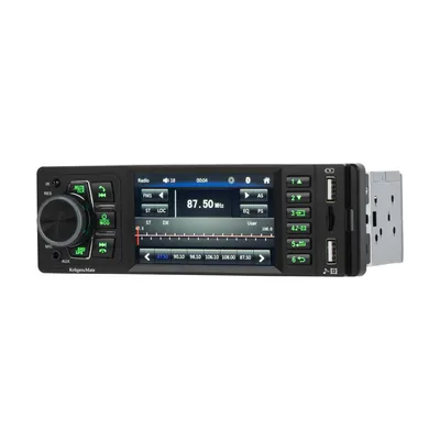 Zdjęcie produktu dla Radio samochodowe Kruger&Matz Bluetooth 4” AUX gniazdo kamery cofania 1 DIN
