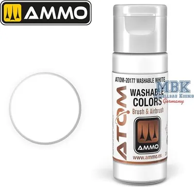 Obrázek produktu pro Munice MIG ATOM20177 ATOM WASHABLE Bílá