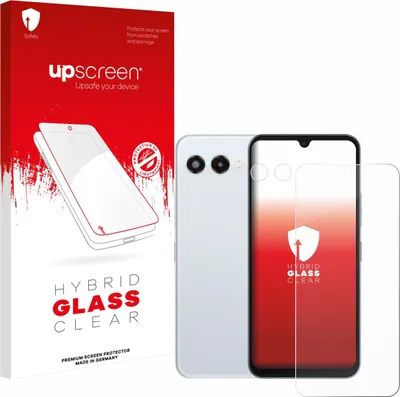 Produktbild von upscreen Schutzglas für Telekom T Phone 3 (Display+Kamera) Schutzfolie Panzer Folie Glas Display Schutz klar