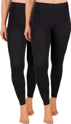 Produktbild von SES blickdichte Leggings Damen 2er Pack schwarz (44/46) / Leggings Damen Baumwolle/Leggins Damen mit Perfekter Passform und Komfort/Leggings Set Damen für vielfältige Looks