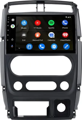 Image de Autoradio Android 9 pouces 128 Go pour Suzuki Jimny 3 2007-2018 CarPlay Android Auto Navigation Bluetooth DAB+ Caméra de recul