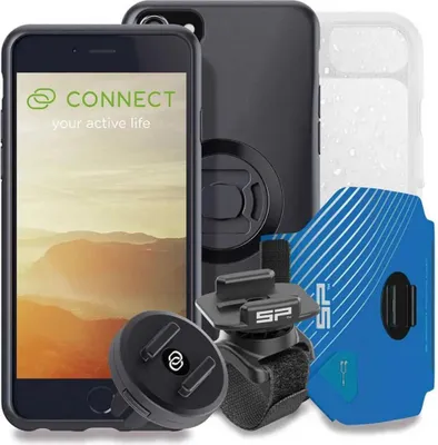 Produktbild von Sp Connect Samsung S7 Edge Lenkertelefonhalterung Schwarz Schwarz One Size