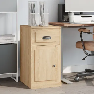 Imagen del producto de Mueble auxiliar con cajón, estilo Sonoma, 40x50x75 cm