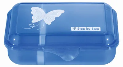 Zdjęcie produktu dla Lunchbox "Motyl Maja", niebieski, krok po kroku