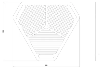Obrázek produktu pro možnost GRILL nerezová ocel pro krb FIRE / PIT