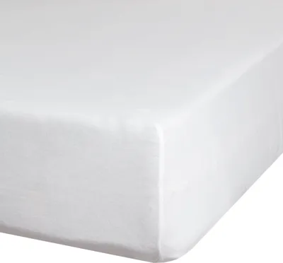 Obrázek produktu pro Žerzejové prostěradlo s gumou D91 140x200 cm, výška: 30 cm Bílé