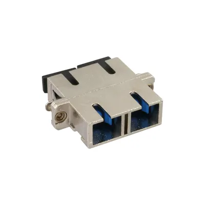 Produktbild von InLine LWL Metall-Kupplung, Duplex SC/SC, singlemode, Keramik-Hülse, zum Einbau, SC/SC, Metallisch, Einzelmodus, 18 g, 1 Stück(e), 35 mm