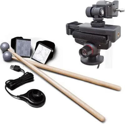 Immagine prodotto di Batteria Aerodrums con supporto per telecamera