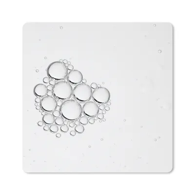 Produktbild von MuchoWow® Mauspad Mousepad Mehrere Tropfen zusammen 20x20 cm - Mousepads - Maus Mat - Pad - Mausunterlage - Desk Mat - Bureauartikeln