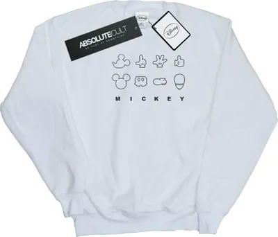 Produktbild von Disney - Sweatshirt für Herren BI38506 (S) (Weiß)
