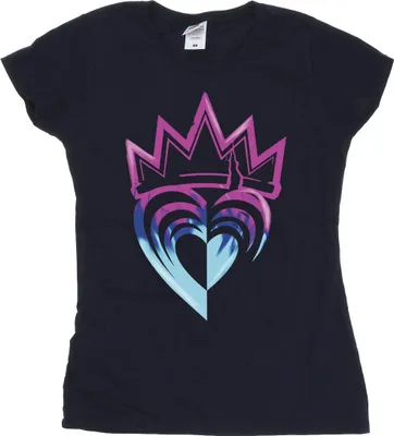 Produktbild von Disney - "Descendants" T-Shirt für Damen BI17738 (L) (Marineblau)