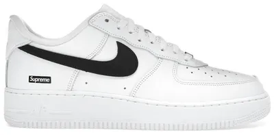 Image de Nike Air Force 1 Low Supreme, coloris blanc et noir - Taille EU 38