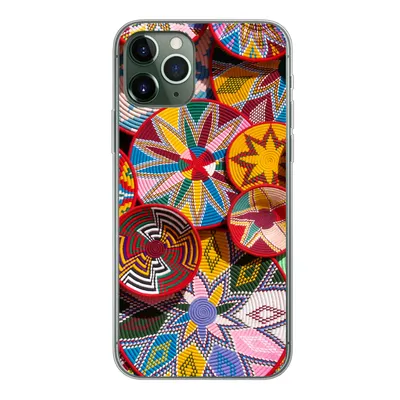 Produktbild von MuchoWow® Handyhülle Schutzhülle Hülle für iPhone 11 Pro Kreis - Muster - Farben Silikon Softcase Handy Hülle - Handy
