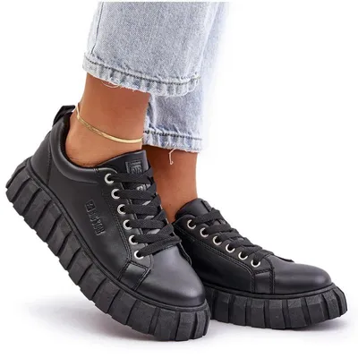 Zdjęcie produktu dla Ocieplane Sneakersy Damskie Big Star MM274617 Czarne 37