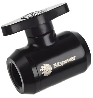 Produktbild von Bitspower BP-MVV-MBKBK, Metall, Schwarz, 1/4", 36 mm, 23 mm, 35,7 mm