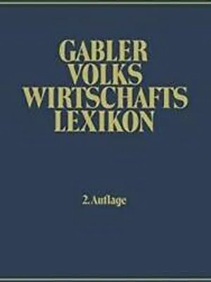 Obrázok produktu pre Gabler Volkswirtschafts Lexikon