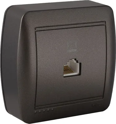 Image de Prise Rj45 Cat5e Surface Solera Connectivité Réseau Cat5e Facile En Surface - Solera