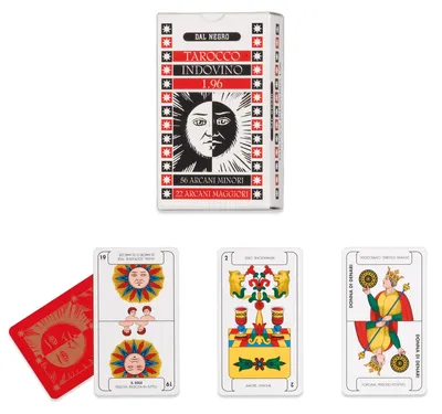 Immagine prodotto di Dal Negro Tarocco Indovino 040005 - Carte divinatorie 78 pz, 6,1x10,4 cm, per bambini e adulti