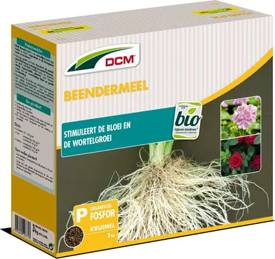 Produktbild von DCM Knochenmehl 3 kg – natürliche Phosphor- und Stickstoffquelle für Bewurzelung, Blüten und Früchte