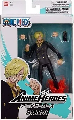 Produktbild von Bandai One Piece Sanji Anime Helden 16 Cm Mehrfarbig Mehrfarbig One Size