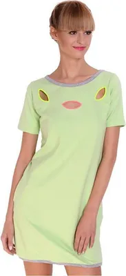 Produktbild von Damen Minikleid Sommer Farben; Pistazie