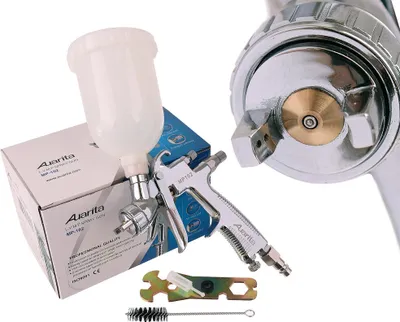 Produktbild von Mini-Lackierpistole Lvmp Düse 1,0 Mm 250 Ml Ausbesserungslackierung