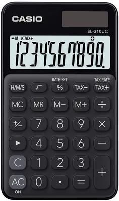 Produktbild von Casio SL-310 UC BK Taschenrechner schwarz