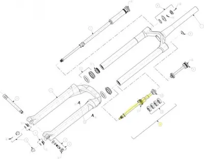Immagine prodotto di Molla Manitou Dorado Air Spring per 27,5/29 pollici Nero - Aggiornamento per...