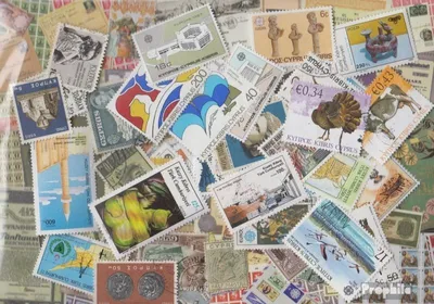 Produktbild von Briefmarken Zypern 50 verschiedene Marken