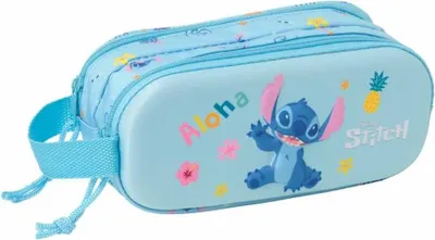 Zdjęcie produktu dla Safta Stitch piórnik 3d niebieski męski niebieski jeden rozmiar