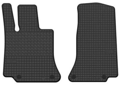 Image de Tapis avant en caoutchouc pour Mercedes C-Klasa W206 2021- (berline/break) – 2 pièces, noirs, sur mesure