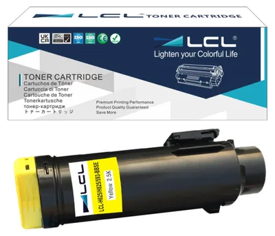 Tonerkartusche gelb für Dell H625cdw, H825cdw, H820, S2825cdn