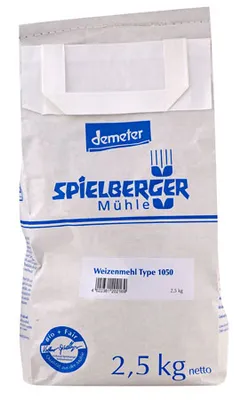 Produktbild von Spielberger Weizenmehl 550, demeter 2,5kg