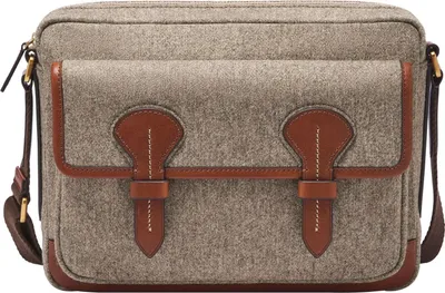 Produktbild von FOSSIL Umhängetasche Laptoptasche mit Laptopfach Bennett Courier WL Grey grau