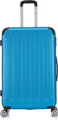 Immagine prodotto di Flexot® F-2045 | Valigia da 28 pollici, taglia XL, valigia da viaggio, trolley con manico telescopico, valigia rigida, bagaglio da viaggio, robusta, ruote a 360°, chiusura a combinazione